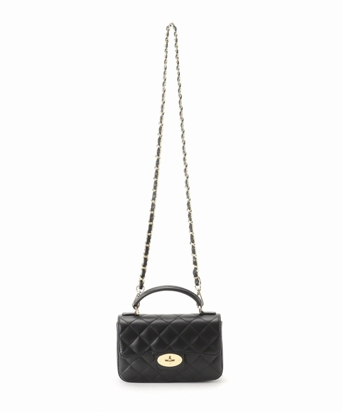 AULENTTI（オウレンティ）の「《追加2》【AULENTTI/オウレンティ】チェーンハンドルバッグ（ショルダーバッグ・レディース・ブラック・FREE）」の9枚目の写真