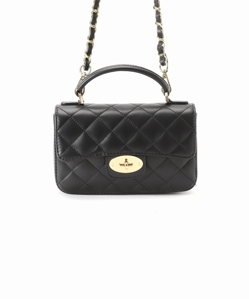 AULENTTI（オウレンティ）の「《追加2》【AULENTTI/オウレンティ】チェーンハンドルバッグ（ショルダーバッグ・レディース・ブラック・FREE）」の12枚目の写真