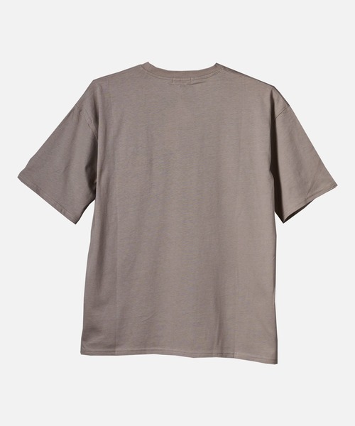 EVOLUTION（エボリューション）の「星条旗スター型刺繍　ビッグシルエットTシャツ（Tシャツ/カットソー・メンズ・オフホワイト/ブラック/ベージュ・X-LARGE/MEDIUM/LARGE）」の5枚目の写真