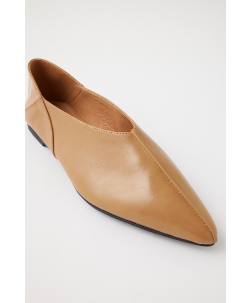 MOUSSY（マウジー）の「POINTED FLAT ミュール（パンプス・レディース・ベージュ/ブラック・S/L/M）」の10枚目の写真