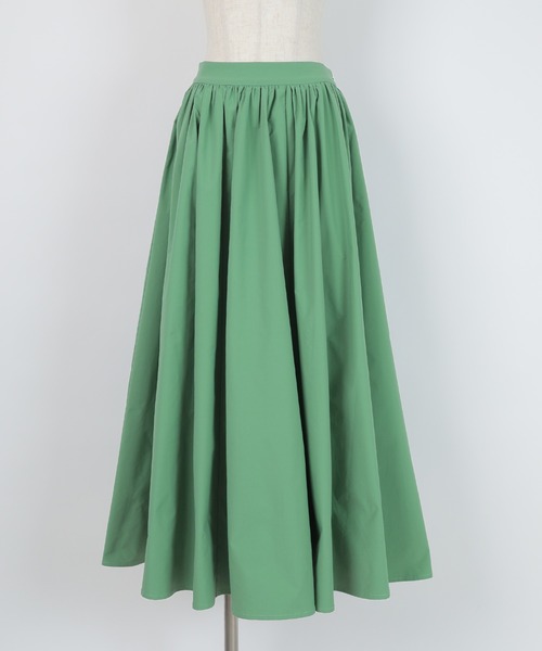 UR'S（ユアーズ）の「ﾀﾌﾀﾎﾞﾘｭｰﾑｷﾞｬｻﾞｰｽｶｰﾄ（スカート・レディース・グリーン/ホワイト系その他/ブラック/ホワイト・S/L/M）」の6枚目の写真