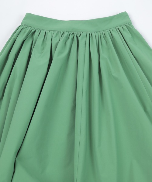 UR'S（ユアーズ）の「ﾀﾌﾀﾎﾞﾘｭｰﾑｷﾞｬｻﾞｰｽｶｰﾄ（スカート・レディース・グリーン/ホワイト系その他/ブラック/ホワイト・S/L/M）」の19枚目の写真