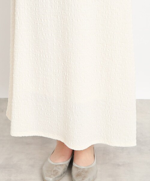 Cutie Blonde（キューティーブロンド）の「◆【今シーズン、ヘビロテな予感】ふくれジャカード Aラインスカート（スカート・レディース・サンドベージュ/アイボリー/ブラック・00）」の9枚目の写真