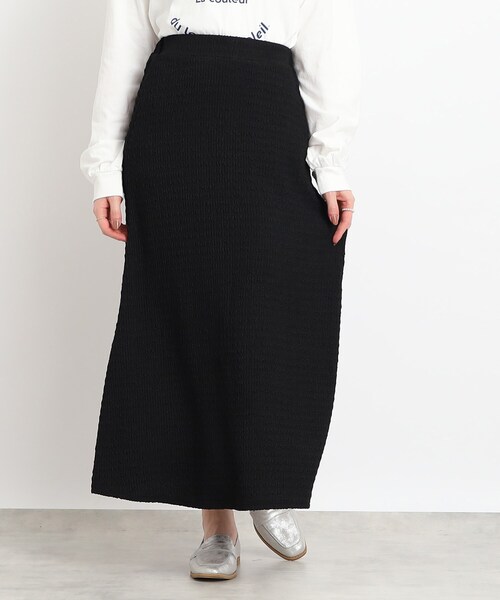 Cutie Blonde（キューティーブロンド）の「◆【今シーズン、ヘビロテな予感】ふくれジャカード Aラインスカート（スカート・レディース・サンドベージュ/アイボリー/ブラック・00）」の18枚目の写真