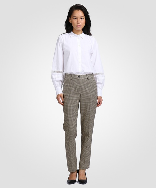 TOMMY HILFIGER（トミーヒルフィガー）の「チェックスリムパンツ  