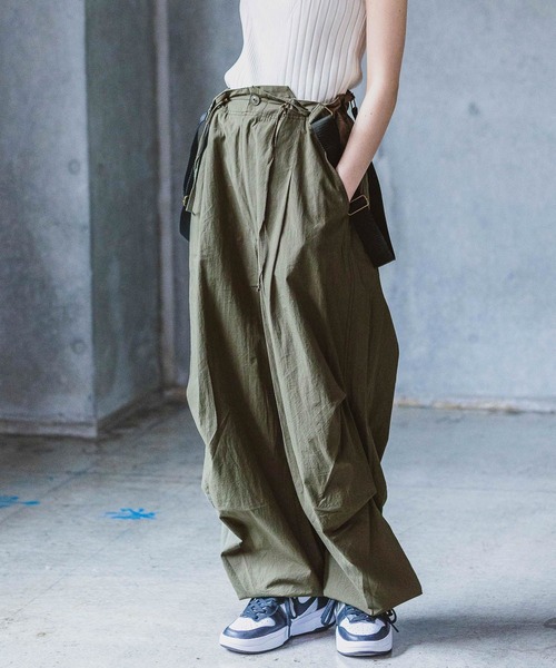 PAGEBOY(ページボーイ)の「サスツキワークパンツ(その他パンツ・レディース・ブラック/カーキ/オフホワイト・FREE)」の20枚目の写真