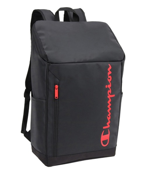 Champion(チャンピオン)の「Champion チャンピオン スパーク リュックサック A3 25L 63611(バックパック/リュック・メンズ・ブラック×ホワイト/ブラック×ブラック/ブラック×レッド/ブラック×ライム・FREE)」の3枚目の写真