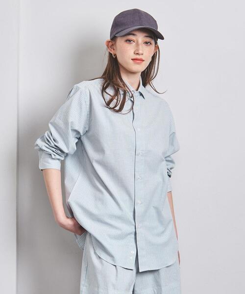 BASERANGE/ベースレンジ　ストライプシャツ　ole shirt BASERANGE/ベースレンジ ストライプシャツ ole shirt BASERANGE