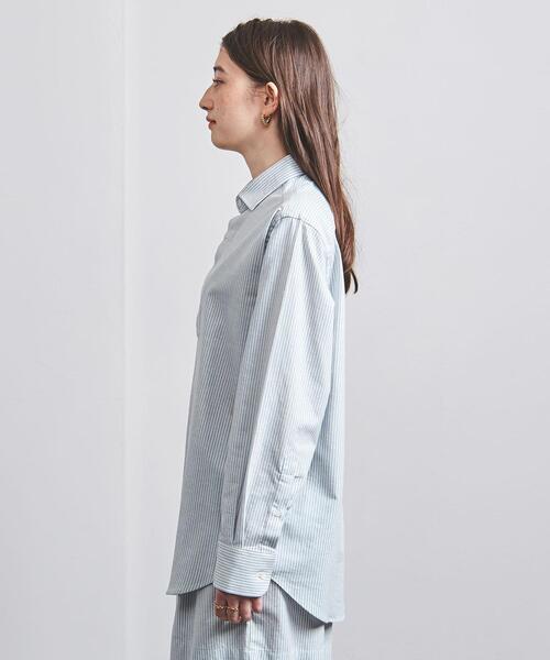 BASERANGE/ベースレンジ　ストライプシャツ　ole shirt BASERANGE（ベースレンジ）の「＜BASERANGE＞OLE ストライプ