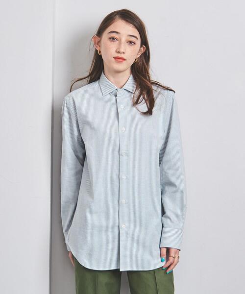 BASERANGE/ベースレンジ　ストライプシャツ　ole shirt BASERANGE（ベースレンジ）の「＜BASERANGE＞OLE ストライプ
