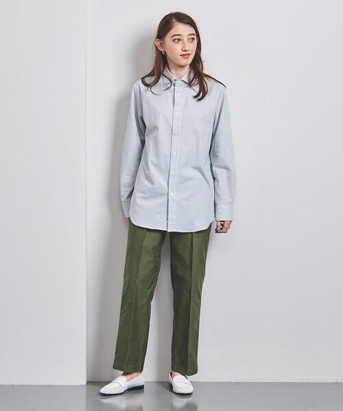 Baserange ストライプシャツ レディース】LIMBER SHIRT | Baserange(ベースレンジ