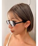 GYDA(ジェイダ)のオーバルサングラス