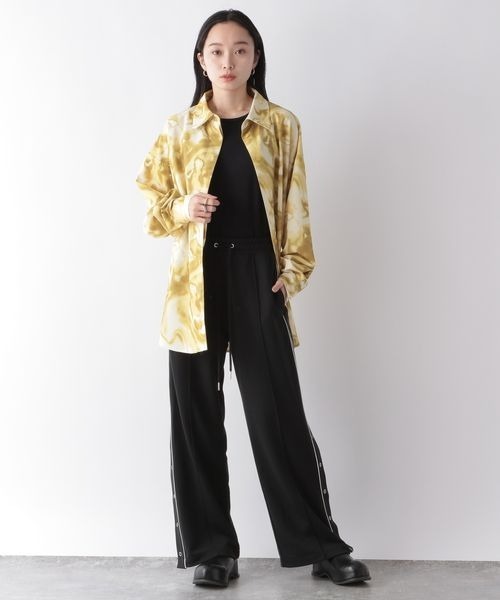 JEANASIS（ジーナシス）の「70デニールキョウネンソリッドタンク/191835（タンクトップ・レディース・オフホワイト/オレンジ/ブラック・FREE）」の18枚目の写真