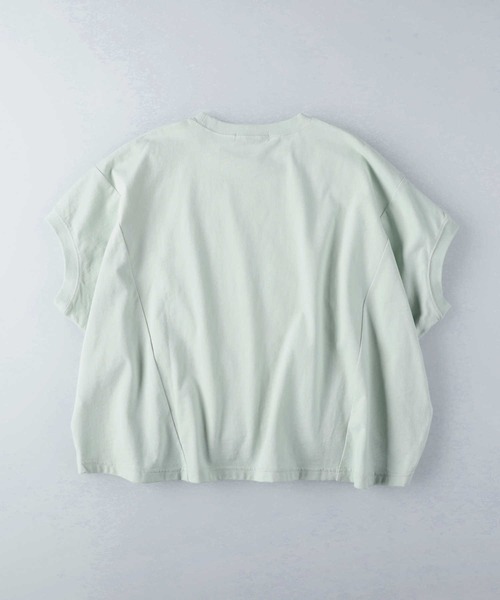 MPS(エムピーエス)の「【MPS】ワイドプリントTシャツ(Tシャツ/カットソー・キッズ・ライム/ブラック・140/130/150/120)」の4枚目の写真