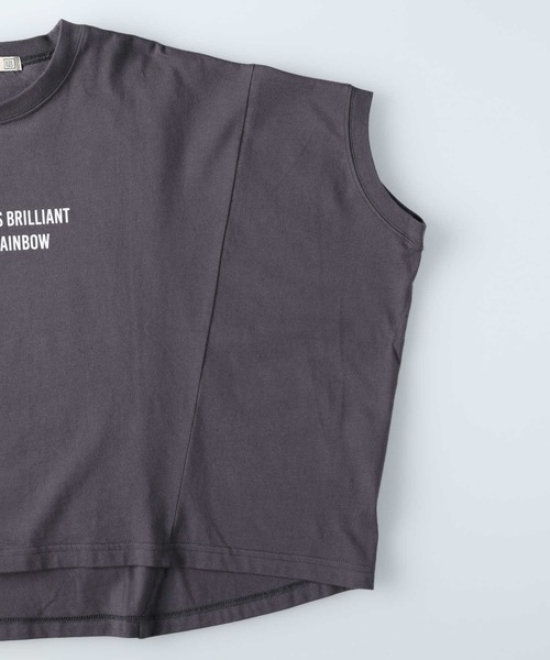 MPS(エムピーエス)の「【MPS】ワイドプリントTシャツ(Tシャツ/カットソー・キッズ・ライム/ブラック・140/130/150/120)」の7枚目の写真