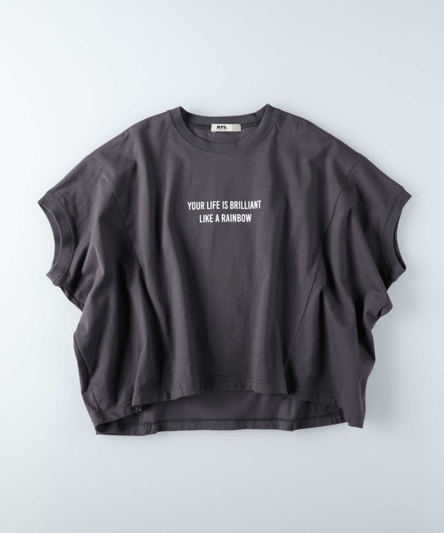 MPS(エムピーエス)の「【MPS】ワイドプリントTシャツ(Tシャツ/カットソー・キッズ・ライム/ブラック・140/130/150/120)」の14枚目の写真