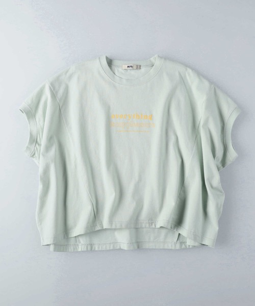 MPS(エムピーエス)の「【MPS】ワイドプリントTシャツ(Tシャツ/カットソー・キッズ・ライム/ブラック・140/130/150/120)」の15枚目の写真