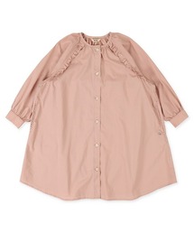 FITH  フィス　プリーツ　ワンピース　140 スタンドカラープリーツワンピース(S(140) ベージュ): ジュニア