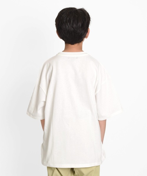 NAUTICA(ノーティカ)の「【NAUTICA】フロントロゴアップリケ刺繍ビッグ半袖Tシャツ(Tシャツ/カットソー・キッズ・ホワイト/チャコールグレー/ブラック/インディゴブルー・M/XL/L)」の12枚目の写真