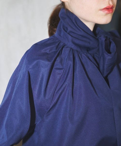 MIRO AMURETTE(ミロアミュレット)の「bowtie raglan blouse/ボウタイブラウス(シャツ/ブラウス・レディース・ホワイト/ネイビー・FREE)」の15枚目の写真