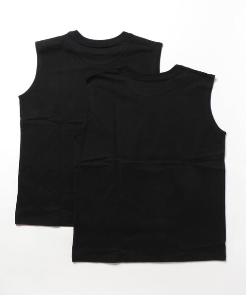 UNIVERSAL OVERALL(ユニバーサルオーバーオール)の「《UNIVERSAL OVERALL》WIDE HEAVY 2P Tank Top(タンクトップ・レディース・ホワイト/ブラック/グレー・LARGE/MEDIUM/SMALL/X-LARGE)」の4枚目の写真