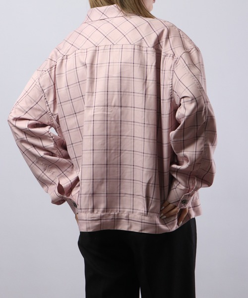 FUNALIVE（ファンアライブ）の「チェック柄ルーズシャツ（シャツ/ブラウス・メンズ・ピンク/ベージュ/ネイビー/ブラック・L/M）」の22枚目の写真