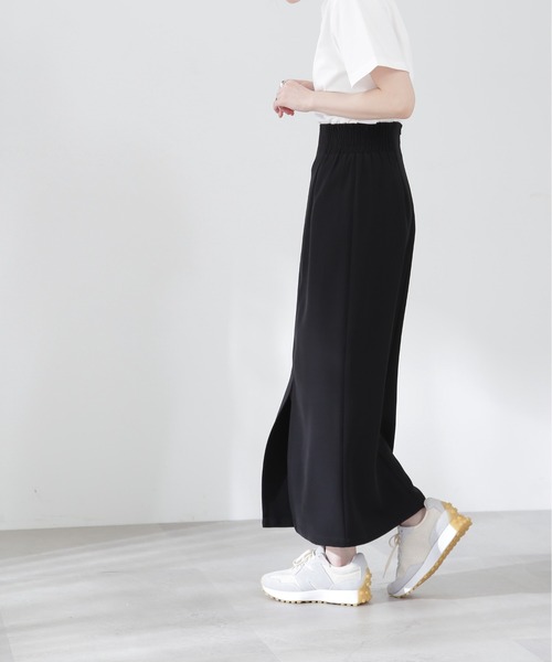 N.（N. Natural Beauty Basic）（エヌエヌナチュラルビューティーベーシック）の「【S Size Line】◆ハイウエストナロースカート（スカート・レディース・ブラック/グレー・SMALL/MEDIUM）」の13枚目の写真