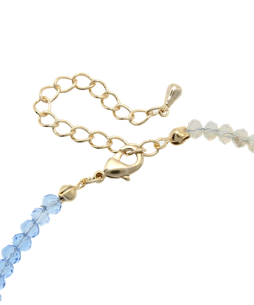 PICHE ABAHOUSE(ピシェ アバハウス)の「★クリアビーズバイカラ―(アンクレット・レディース・ブルー/ピンク/ホワイト・FREE)」の5枚目の写真