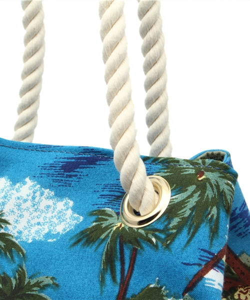 Ray BEAMS（レイビームス）の「Ray BEAMS / ハワイアン柄 ショルダーバッグ（ショルダーバッグ・レディース・オレンジ/ブルー・ONE SIZE）」の7枚目の写真