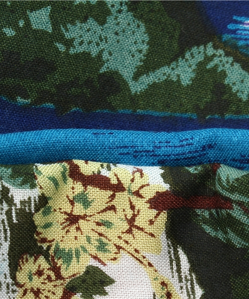 Ray BEAMS（レイビームス）の「Ray BEAMS / ハワイアン柄 ショルダーバッグ（ショルダーバッグ・レディース・オレンジ/ブルー・ONE SIZE）」の8枚目の写真