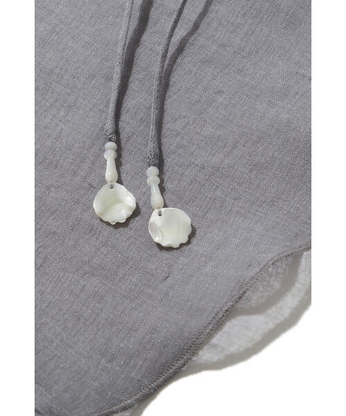 JILL STUART（ジルスチュアート）の「◆ KIKO W/J　シアーオーガンザボレロ（カーディガン/ボレロ・レディース・ブルー/ベージュ・FREE）」の6枚目の写真