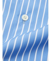 SOFTHYPHEN × THOMAS MASON コットンストライプ半袖シャツ SOFTHYPHEN（ソフトハイフン）の「THOMAS MASON CROPPED SHIRT