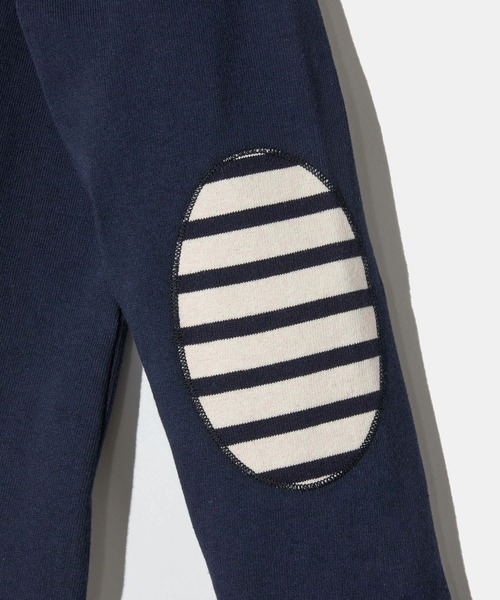 SAINT JAMES(セントジェームス)の「SAINT JAMES MARIN COL BATEAU GUILDO ELBOW PATCH セントジェームス エルボーパッチ ギルド ボートネック ロンT(Tシャツ/カットソー・メンズ・ネイビー/ネイビー系1・LARGE/X-LARGE/X-SMALL/MEDIUM/SMALL)」の19枚目の写真