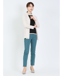 m.f.editorial | エムエフエディトリアルレディース/m.f.editorial:WomenairZIP ストレッチ スキニーパンツ(チノパンツ)