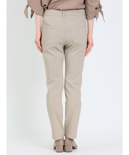 m.f.editorial（エムエフエディトリアル）の「m.f.エディトリアル レディース airZIP ストレッチ スキニーパンツ（チノパンツ・レディース・キャメル/アイボリー/ダークグリーン/ブラック・S/MEDIUM/LARGE）」の9枚目の写真