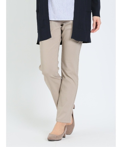 m.f.editorial（エムエフエディトリアル）の「m.f.エディトリアル レディース airZIP ストレッチ スキニーパンツ（チノパンツ・レディース・キャメル/アイボリー/ダークグリーン/ブラック・S/MEDIUM/LARGE）」の12枚目の写真