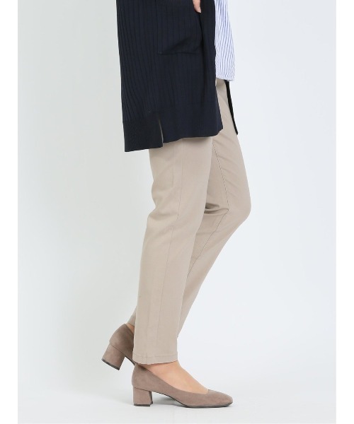 m.f.editorial（エムエフエディトリアル）の「m.f.エディトリアル レディース airZIP ストレッチ スキニーパンツ（チノパンツ・レディース・キャメル/アイボリー/ダークグリーン/ブラック・S/MEDIUM/LARGE）」の15枚目の写真