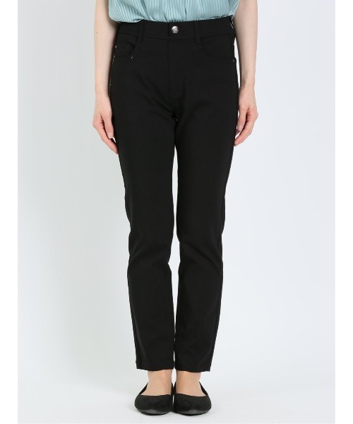 m.f.editorial（エムエフエディトリアル）の「m.f.エディトリアル レディース airZIP ストレッチ スキニーパンツ（チノパンツ・レディース・キャメル/アイボリー/ダークグリーン/ブラック・S/MEDIUM/LARGE）」の18枚目の写真