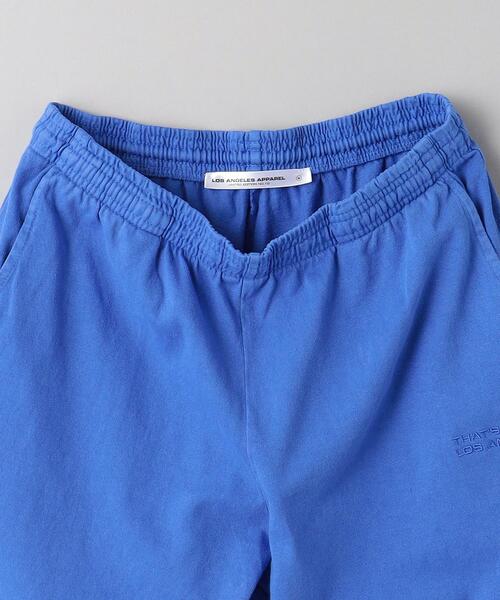 LOS ANGELES APPAREL（ロサンゼルスアパレル）の「【別注】 ＜LOS ANGELES APPAREL＞ SS LOGO SWEAT PANTS/スウェットパンツ（その他パンツ・メンズ・グレー/コバルトブルー・L/M/XL/S）」の9枚目の写真