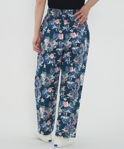 yuni ユニ フラワープリントパンツ ブラウン yuni ユニ フラワープリントパンツ ブラウン yuni ユニ フラワー