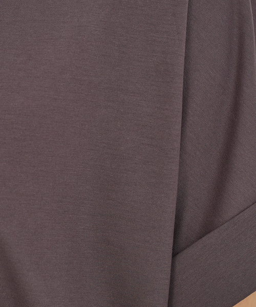 abahouse mavie（アバハウスマヴィ）の「【接触冷感】シルケット天竺スキッパーワンピース（ワンピース・レディース・チャコールグレー/ダークグリーン/ベージュ/ブルー/ダークオレンジ/ブラック/オレンジ系その他・フリー）」の22枚目の写真