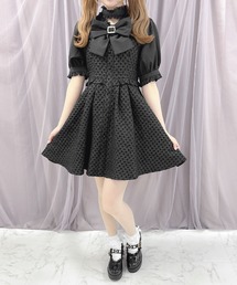 【WEB限定アイテム】BIGリボン付きJQワンピース
