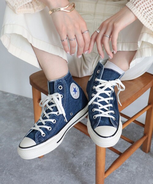 Kiyomi Kiyomi 　converse オールスター デニム CONVERSE ALL STAR US AGEDDENIM HIが国内5月26日より発売