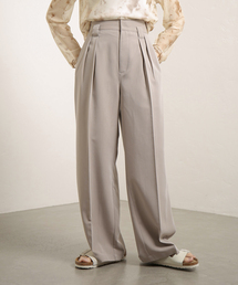 JOINT WORKS | 【COMMRE/コムル】ハイウエスト2タックワイドパンツ(スラックス)