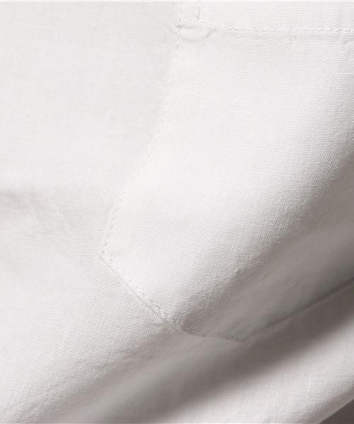 HARE（ハレ）の「リネンＺＩＰプルオーバー(HARE)（Tシャツ/カットソー・メンズ・オフホワイト/グレー/ライトグレー/カーキ・MEDIUM/SMALL）」の13枚目の写真