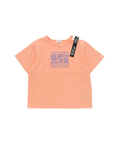 セール】接触冷感ロゴストラップTシャツ（Tシャツ/カットソー）｜JENNI 