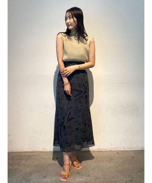 LAGUNAMOON（ラグナムーン）の「ワッシャープリーツブラウス（シャツ/ブラウス・レディース・ブルー/ライトグリーン/アイボリー・FREE）」の18枚目の写真