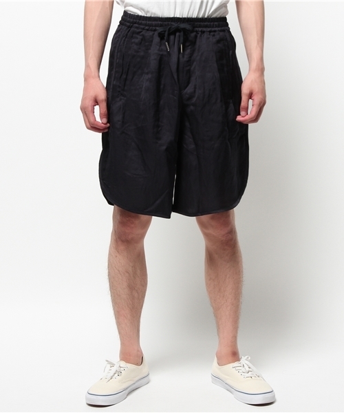Lui's（ルイス）の「Lui's(ルイス) リネンバスケットショートパンツ（その他パンツ・メンズ・ブラック/ネイビー・SMALL/MEDIUM）」の5枚目の写真