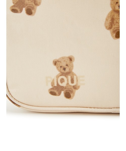 gelato pique（ジェラートピケ）の「PIQUEベア柄保冷ポーチ（キッチンツール・レディース・ベージュ・FREE）」の7枚目の写真