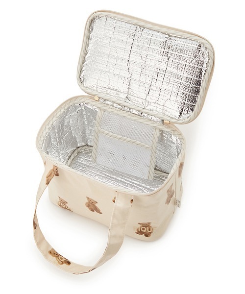 gelato pique（ジェラートピケ）の「PIQUEベア柄保冷ポーチ（キッチンツール・レディース・ベージュ・FREE）」の9枚目の写真